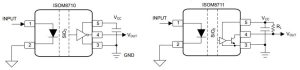 TI ISOM871x digital opto emulators