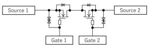 Toshiba SSM10N961L dual mosfet